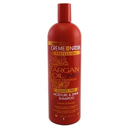 Creme Of Nature Argan Oil Shampoo Sulfate-Free 20oz 591ml 2 Pack
