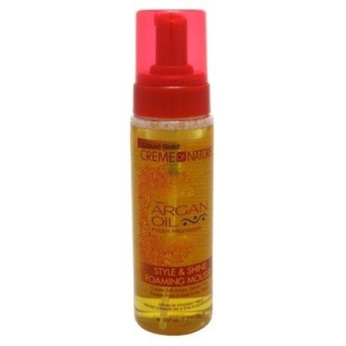 Creme Of Nature Argan Oil Style & Shine Foam Mousse 7 Ounce 207m...