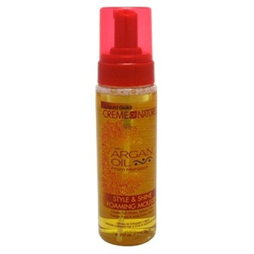 Creme Of Nature Argan Oil Style & Shine Foam Mousse 7 Ounce 207m...