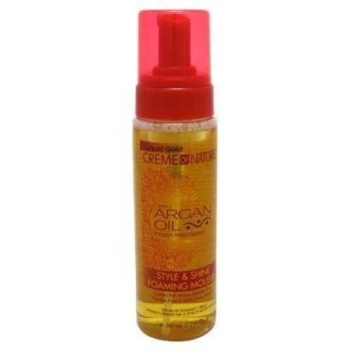 Creme Of Nature Argan Oil Style & Shine Foam Mousse 7 Ounce 207m...