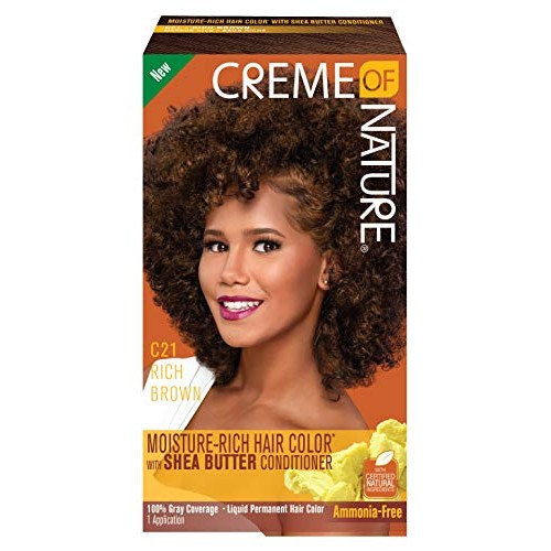 Creme Of Nature Color C21 Rich Brown Kit 2 Pack