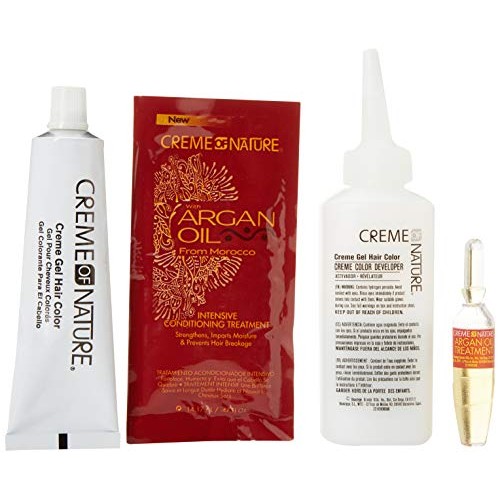 Creme of Nature Exotic Shine Color With Argan Oil, Intensive Red ...