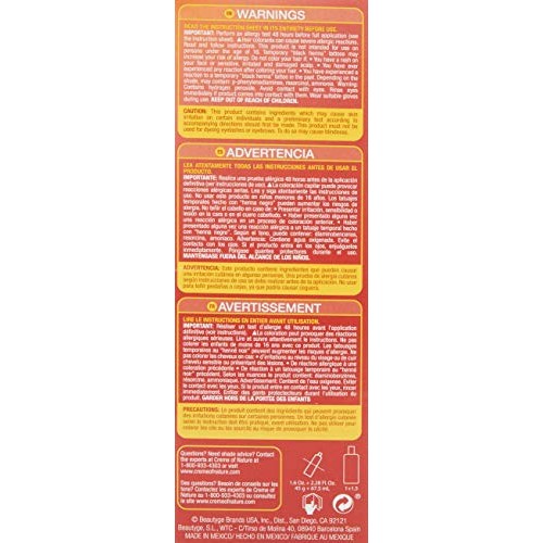 Creme of Nature Exotic Shine Color With Argan Oil, Intensive Red ...
