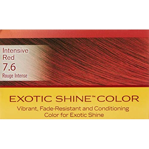 Creme of Nature Exotic Shine Color With Argan Oil, Intensive Red ...