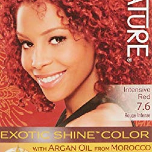 Creme of Nature Exotic Shine Color With Argan Oil, Intensive Red ...