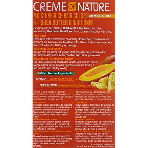 Creme of Nature Liquid Hair Color, Jet Black