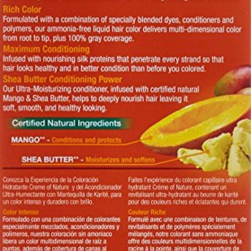 Creme of Nature Liquid Hair Color, Jet Black