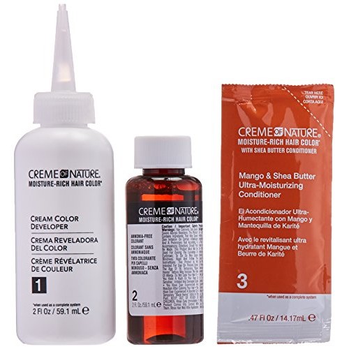 Creme of Nature Liquid Hair Color, Jet Black