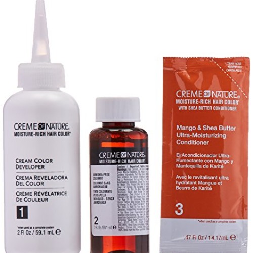 Creme of Nature Liquid Hair Color, Jet Black