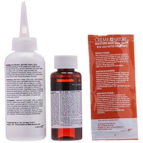 Creme of Nature Liquid Hair Color, Jet Black