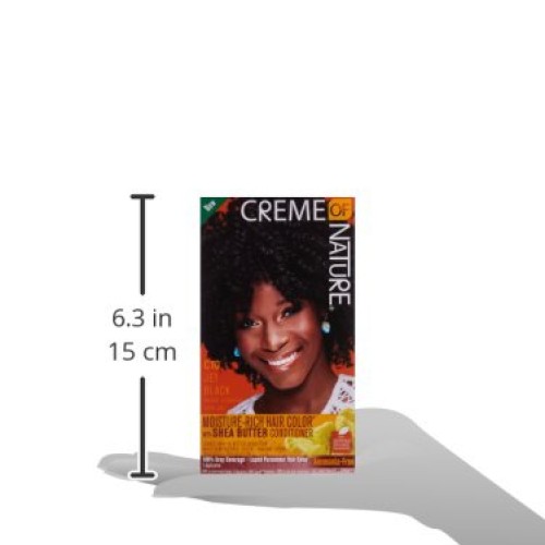 Creme of Nature Liquid Hair Color, Jet Black