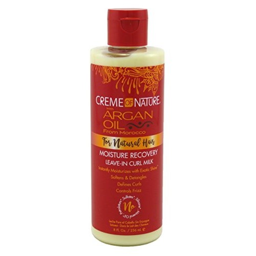 Creme of Nature with Argan Buttermilk leave-in hair milk 8oz, 8 O...