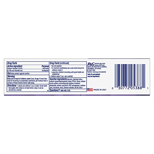 Crest 3D White Brilliance Teeth Whitening Toothpaste, Luminous Pu...