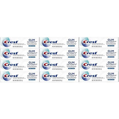 Crest Gum Detoxify Toothpaste, Deep Clean, Travel Size, 0.85 oz ...