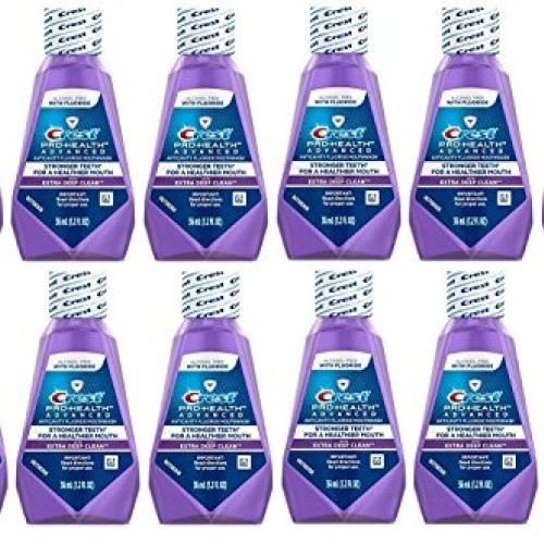 Crest Pro-Health Advanced Anticavity Fluoride Mouthwash/Rinse, Al...