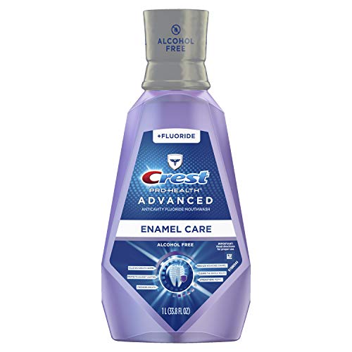 Crest Pro-Health Advanced Mouthwash, Alcohol Free, Enamel Care, 1...