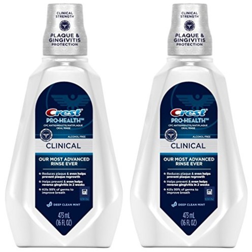 Crest Pro-Health Clinical CPC Antigingivitis/Antiplaque Oral Rins...