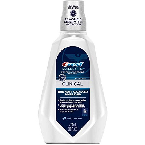 Crest Pro-Health Clinical Mouthwash with CPC Cetylpyridinium Chl...