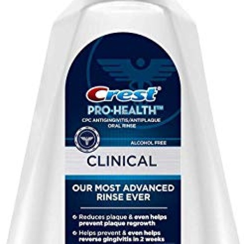 Crest Pro-Health Clinical Mouthwash with CPC Cetylpyridinium Chl...