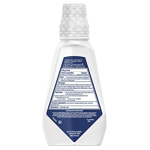 Crest Pro-Health Clinical Mouthwash with CPC Cetylpyridinium Chl...