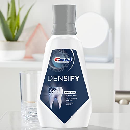 Crest Pro Health Densify Fluoride Mouthwash, Alcohol Free, Cavity...