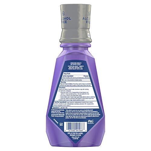 Crest ProHealth Advanced Alcohol Free Extra Deep Clean Mouthwash ...