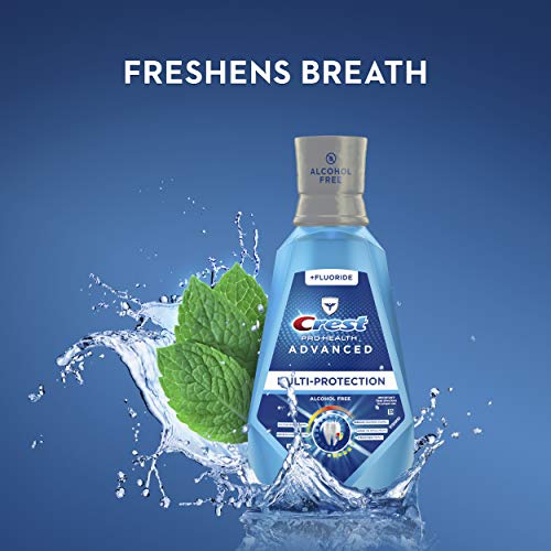 Crest ProHealth Advanced Mouthwash with Extra Deep Clean Fresh Mi...