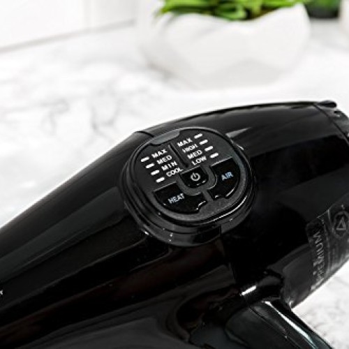 CROC Premium IC Blow Dryer, Black