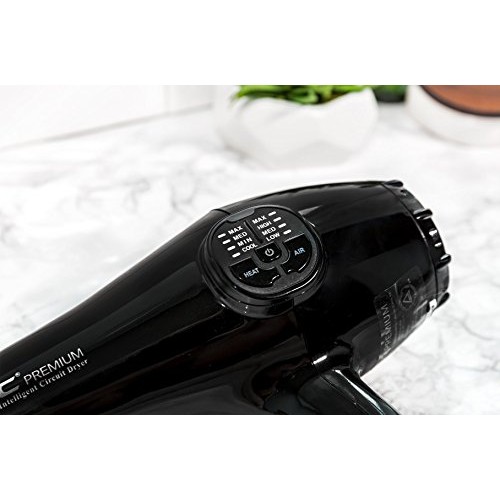 CROC Premium IC Blow Dryer, Black