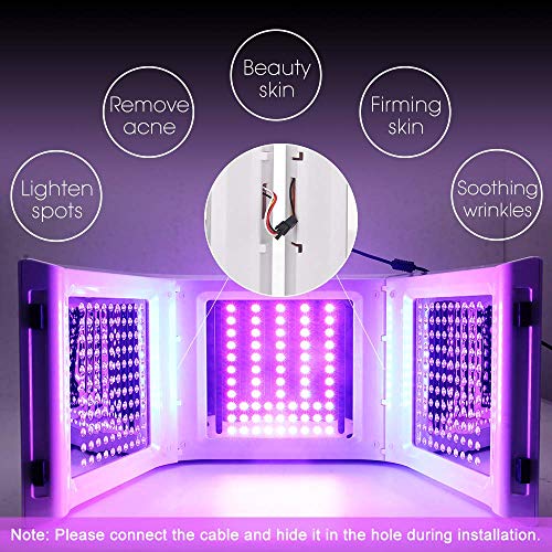 7 Color PDT Light Mask | Portable Photon Acne Treatment | Wrinkle...