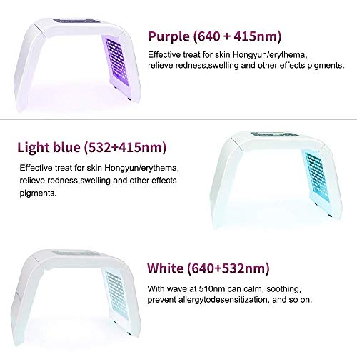 7 Color PDT Light Mask | Portable Photon Acne Treatment | Wrinkle...