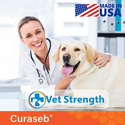 Curaseb Chlorhexidine 4% Shampoo for Dogs & Cats, Maximum Strengt...