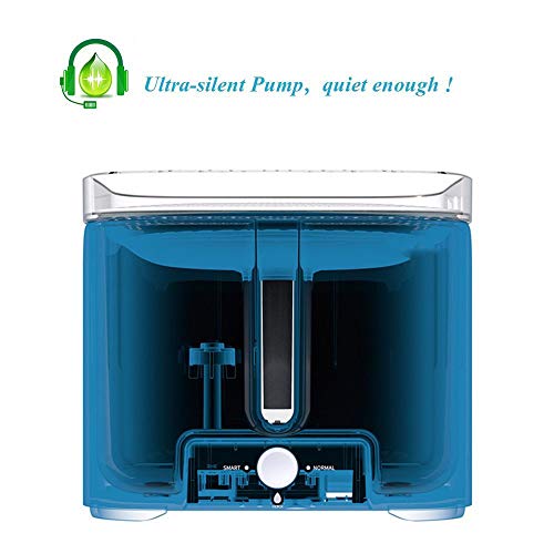 Cat Water Fountain, Water-Shortage Alerting & Automatic Power-Off...