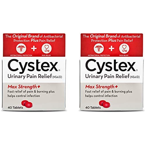 Cystex Urinary Pain Relief Tablets Fast UTI Treatment Controls Fr...