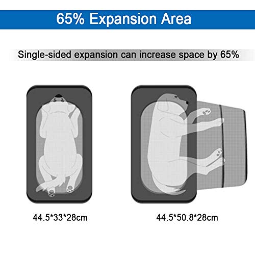 DADYPET Pet Carrier Airline Approved, Soft-Sided Expandable Colla...