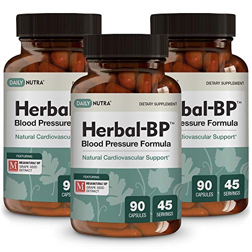 Herbal-BP Natural Blood Pressure Supplement by DailyNutra - Suppo...