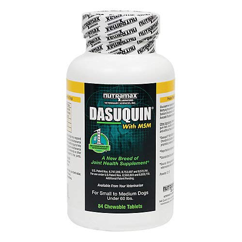 Dasuquin MSM Chewable Tablets Small/Med Dogs 84ct