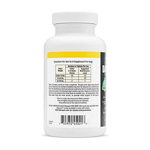 Dasuquin MSM Small/Med Dogs, 84 Chewable Tablets