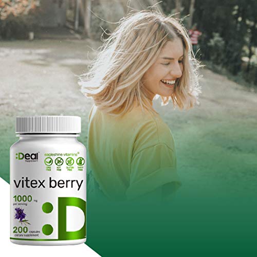 Vitex Supplement for Women - Vitex Chasteberry Supplement 1000mg,...