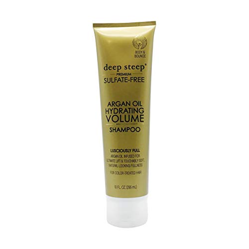 Deep Steep Argan Hydrating Volume Shampoo, 10 Ounce