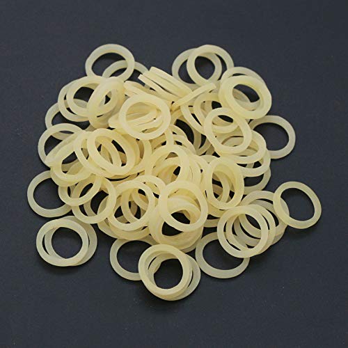 Dentalmall1000pcs Clear Elastics Rubber Bands for Dental Orthodon...