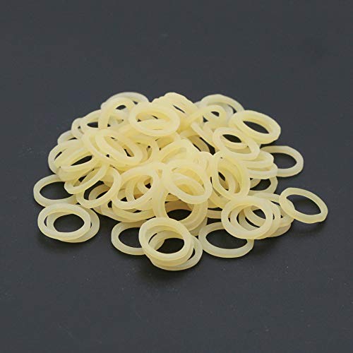 Dentalmall1000pcs Clear Elastics Rubber Bands for Dental Orthodon...