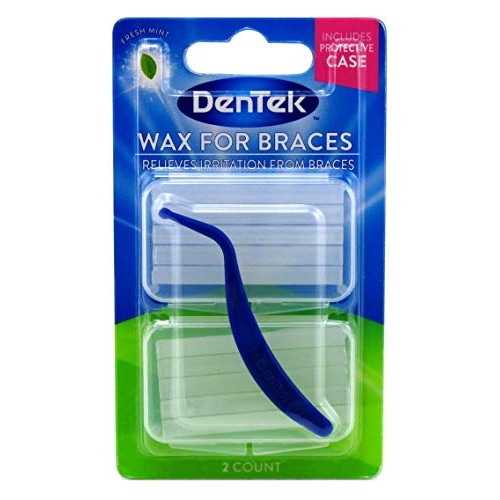 DenTek Wax for Braces, 2 count