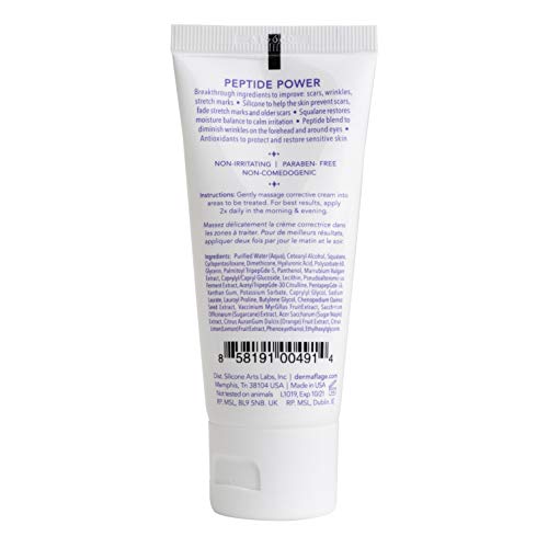 Dermaflage Acne Scar Removal Cream With Peptide Power, Fade Acne,...