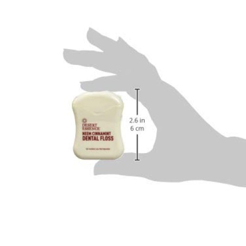 DESERT ESSENCE Neem Cinnamint Floss 6 Piece, 0.02 Pound