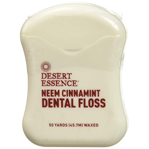 DESERT ESSENCE Neem Cinnamint Floss 6 Piece, 0.02 Pound