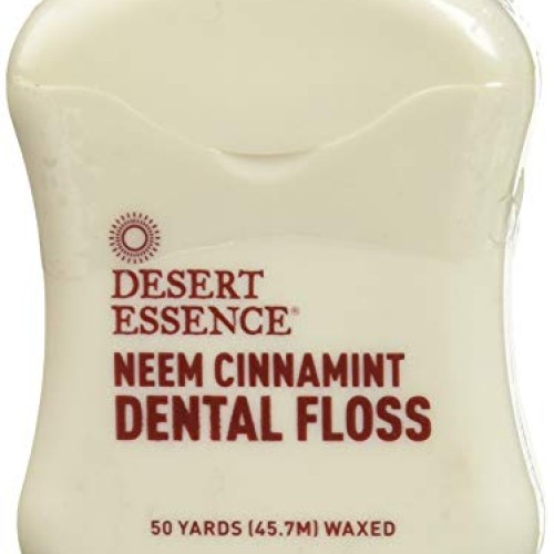 DESERT ESSENCE Neem Cinnamint Floss 6 Piece, 0.02 Pound