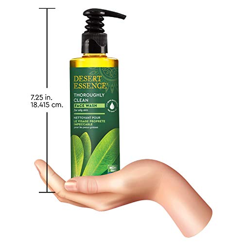 Desert Essence Thoroughly Clean Face Wash - Original - 8.5 Fl Oz ...