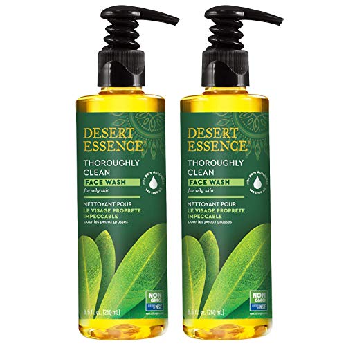Desert Essence Thoroughly Clean Face Wash - Original - 8.5 Fl Oz ...