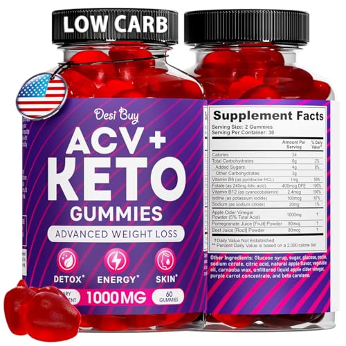 Desi Buy Keto ACV Gummies for Wеight Lоss Advanced Formula 1000m...